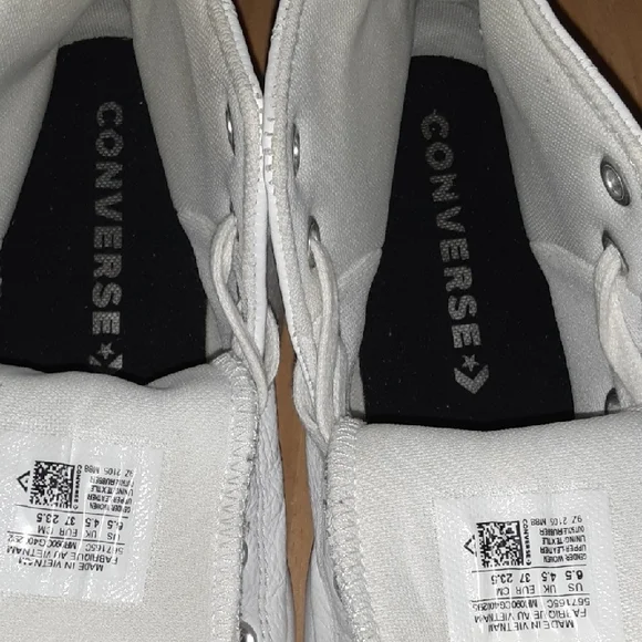 Converse Chuck Taylor All Star Lugged 2.0 Leather High Top - White -Women's 6.5 - Picture 8 of 11
